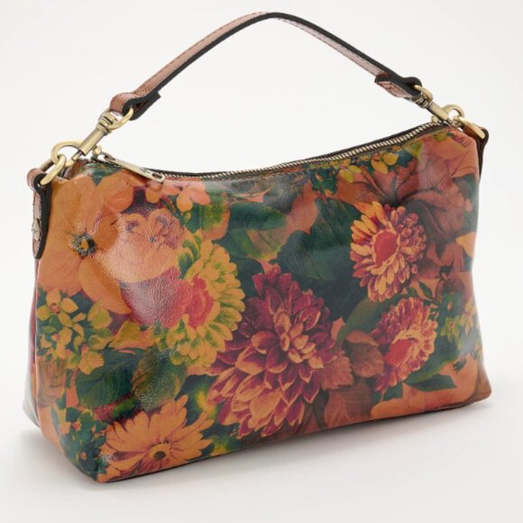 Patricia Nash Kolena Leather Crossbody   0355 - Picture 2 of 3